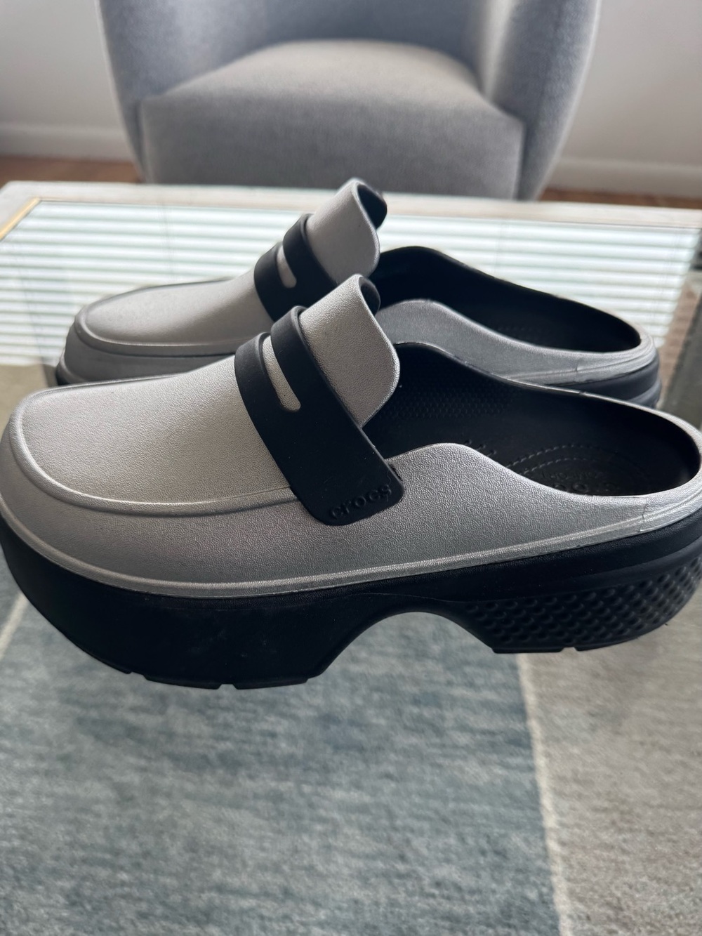 CROCS Stomp Black Men's/Women's Classic Clog Soles